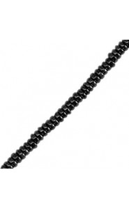 Hematite Perlen disc 2x1mm Black